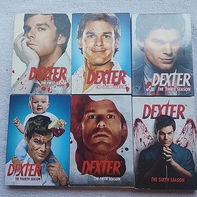 Dexter DVD Bundle Lot - Seasons 1-6 - 24 Discs EUC - Image 1 of 4