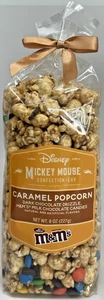 Bolsa de palomitas de maíz moteante chocolate negro M&M's caramelo Mickey Mouse de los parques de Disney de 8 oz - Imagen 1 de 2