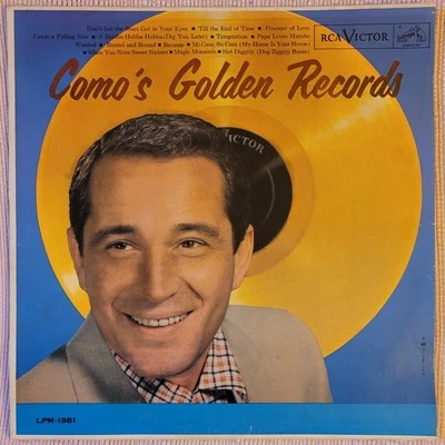 Perry Como - Como's Golden Records Vinyl LP Good Plus (G+)/Good Plus (G+) - Image 1 of 4