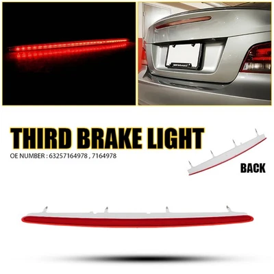 Красный 3-й стоп-сигнал для 2007-2013 1 BMW серии E82 E88 128i 135i третья лампа новый - Изображение 1 из 4