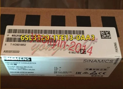 1PCS SIEMENS 6SL3120-1TE13-0AA3 SINGLE MOTOR MODULE - Image 1 of 2