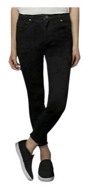 Kenneth Cole Women's Frayed Ankle Jean Black - NEW! - Image 1 of 4