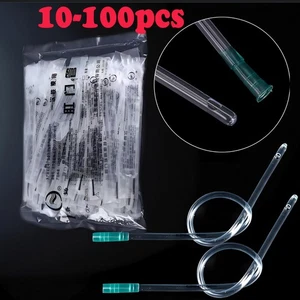 10-100pcs Disposable Anal Canal Catheter Head Enema Rectum Flush Heads 28cm - Picture 1 of 12