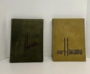 1948 & 1949 Lenoir Rhyne College Yearbooks, Hacawa, Hickory NC RARE, used - Bild 1 von 24