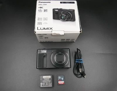Panasonic Lumix DMC-TZ80 Digital Compact Camera Working w/ 30x Optical Zoom READ - Image 1 of 4
