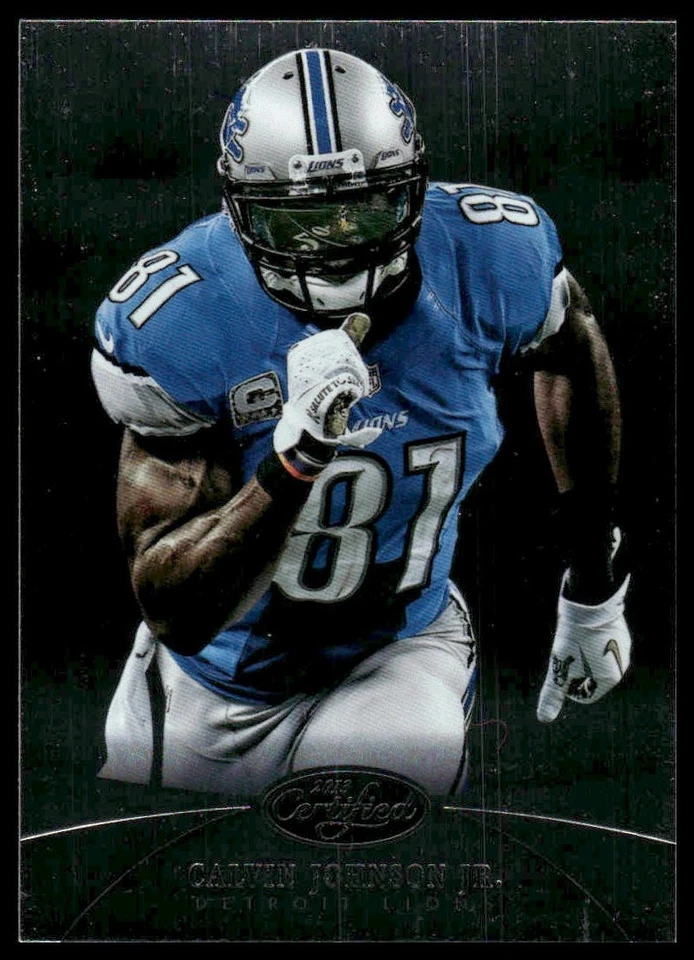 2013 Panini Certified #80 Calvin Johnson Jr. Detroit Lions - Image 1 of 2