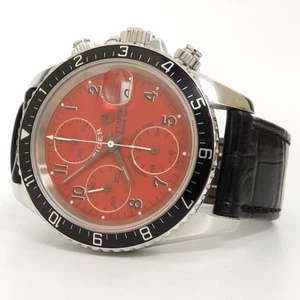 Tudor Prince Fecha Tigre Esfera Roja Cronógrafo Automático Acero 40MM 79270P - Imagen 1 de 8