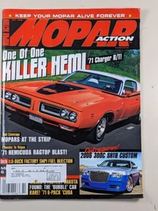 Mopar Action Magazine October 2006 Challenger R/T Cuda Dodge Ram Hemi Dart 440 - Picture 1 of 3