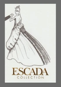 Carte publicitaire - advertising card - Collection d'Escada recto verso - Picture 1 of 1