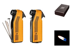 Encendedor de pipas WIN JET - ÓPTICA MADERA + cubiertos - NUEVO & embalaje original - 222002 - Imagen 1 de 4