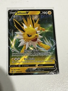 Pokémon Card TCG Jolteon V Sword & Shield SWSH151 Promo Promo NM - Picture 1 of 2