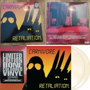 Carnivore - Retaliation - 2 x Lp Vinilo Color Hueso Bone Only 500 Bonus Tracks - Imagen 1 de 1