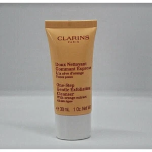 CLARINS One-Step Gentle Exfoliating Cleanser with Orange Extract 1 oz  (2-Pack) - Picture 1 of 2