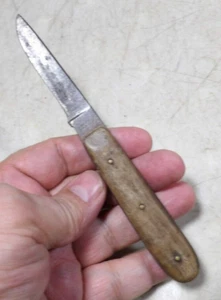 Vintage/Antique Arthur H Thomas Fixed Blade Knife Germany High Carbon Steel - Picture 1 of 7