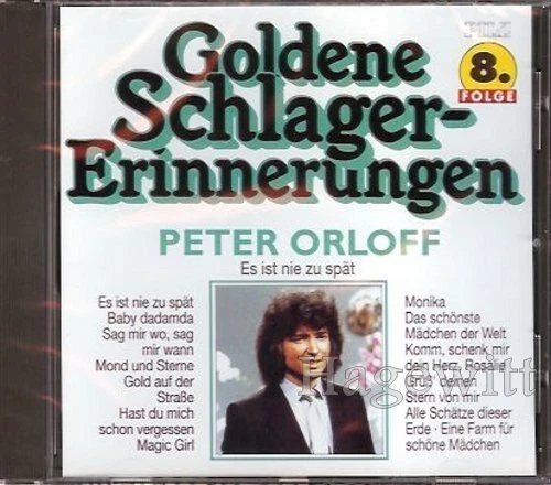 Peter Orloff Goldene Schlagererinnerungen 8 (compilation, 16 tracks, 1991)  [CD] - Bild 1 von 1