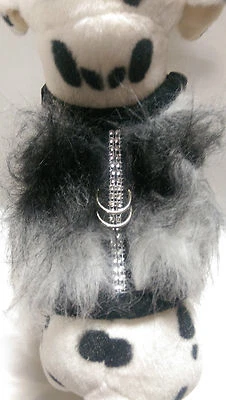 Softgeschirr warm gefüttert Brustgeschirr Hundegeschirr Leine Halsband Welpen - Bild 1 von 4