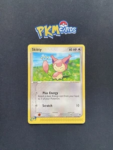 Juego de cartas coleccionables Pokémon Skitty EX Rubí y Zafiro 70/109 MP regular. - Imagen 1 de 3