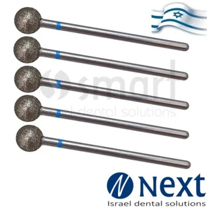 Lote x5 Dental Quirúrgico Corte Hueso Corte Diamante Bur Sinus HP Ø7 mm - Imagen 1 de 3