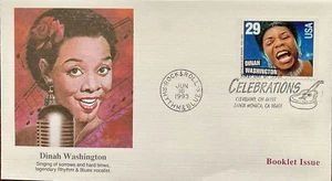 Fleetwood 2737 Dinah Washington Celebrations Cleveland Santa Monica Booklet Issu - Picture 1 of 2