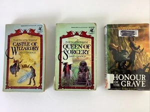 Vintage Fantasy Paperback Books Lot Of 3 The Belgariad  Warhammer   Laws Eddings - Bild 1 von 10