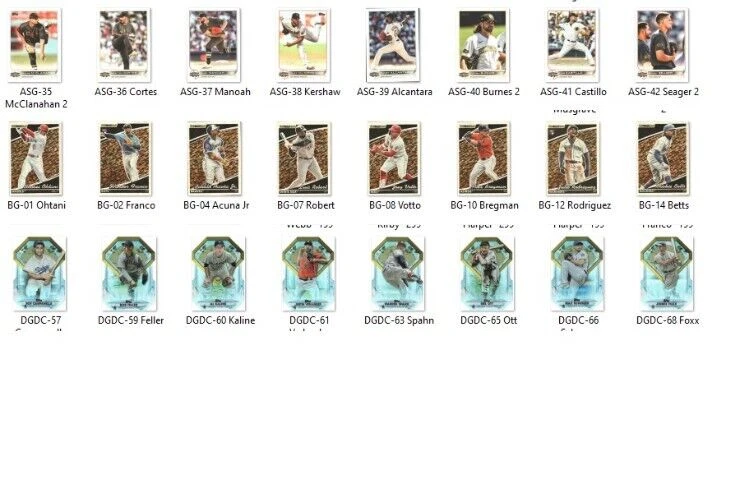 2022 Topps Update Insert Cards - Pick your card - Image 1 of 1