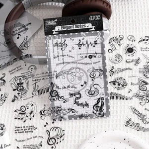 Music Note Self-Adhesive sticker notebook scrapbook craft diary DIY Set - Picture 1 of 9