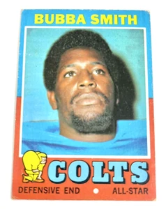 1971 Topps Bubba Smith #53 Vintage Football Card Baltimore Colts - Picture 1 of 8