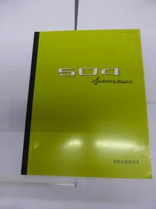 peugeot 504 boite automatique 1968 caracteristiques - Picture 1 of 8