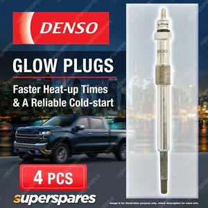 4 x Denso Glow Plugs for Volvo C30 S40 MS V50 MW 2.0 D D 4204 T 1998cc 4Cyl - Picture 1 of 2
