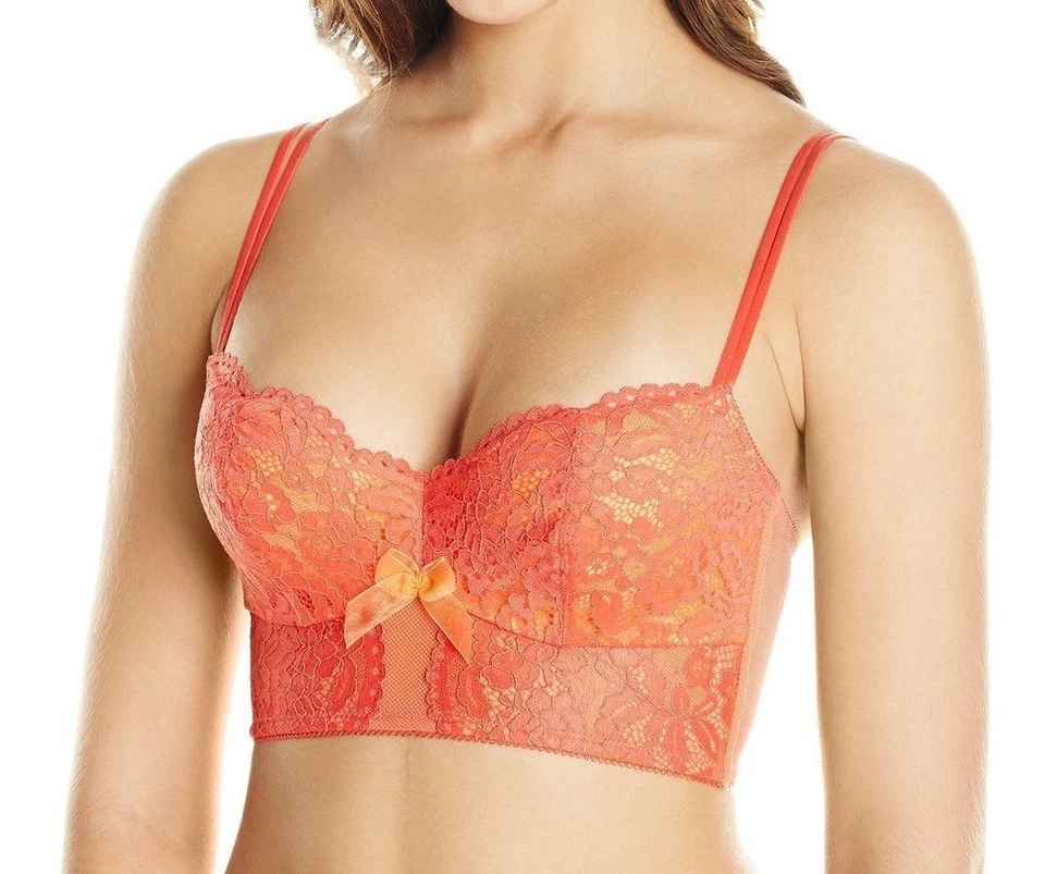 b.tempt'd by Wacoal Women's Coral Long Line Ciao Bella Bra Size Medium - Image 1 of 4