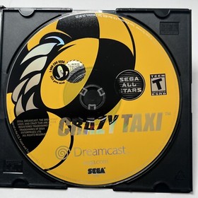 Crazy Taxi Game Sega Dreamcast Disc Only Tested