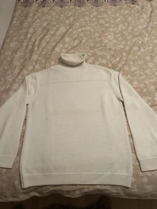 DANIELE FIESOLI ROLLKRAGEN PULLOVER GRÖSSE…L CREMETÖNE …GETRAGEN… - Bild 1 von 8