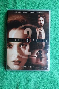BRAND NEW/SEALED 6 DVD SET! THE X-FILES COMPLETE 2ND SECOND SEASON! PLASTIC CASE - Foto 1 di 7
