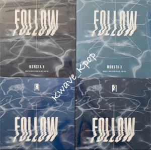 MONSTA-X [FOLLOW-FIND YOU] 7TH MINI ALBUM SELECT VER. 3/4 KPOP OFFICIALLY SEALED - Picture 1 of 1