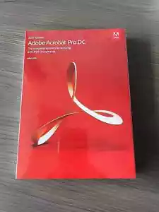 Adobe Acrobat Pro Full Version DVD/Windows, Permanent License For 2 PCs - Picture 1 of 2