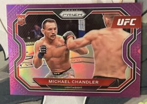 2021 Panini Prizm UFC Michael Chandler Purple RC /149 SP #194 Debut Edition