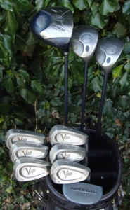 Set TaylorMade V721 5-PW + Hi-Brid Driver + Callaway 4W + 5W + Dunlop Putter - Bild 1 von 10