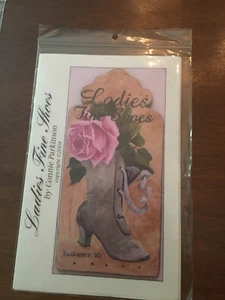 Folk Art /Decorative Painting Packet- (Ladies Fine Shoes)Connie Parkinson - Picture 1 of 2