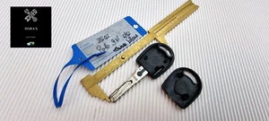 Original VW Polo 9N 6/02 Transponderschlüssel Transponder Key Chip Profil.: HAA - Bild 1 von 15