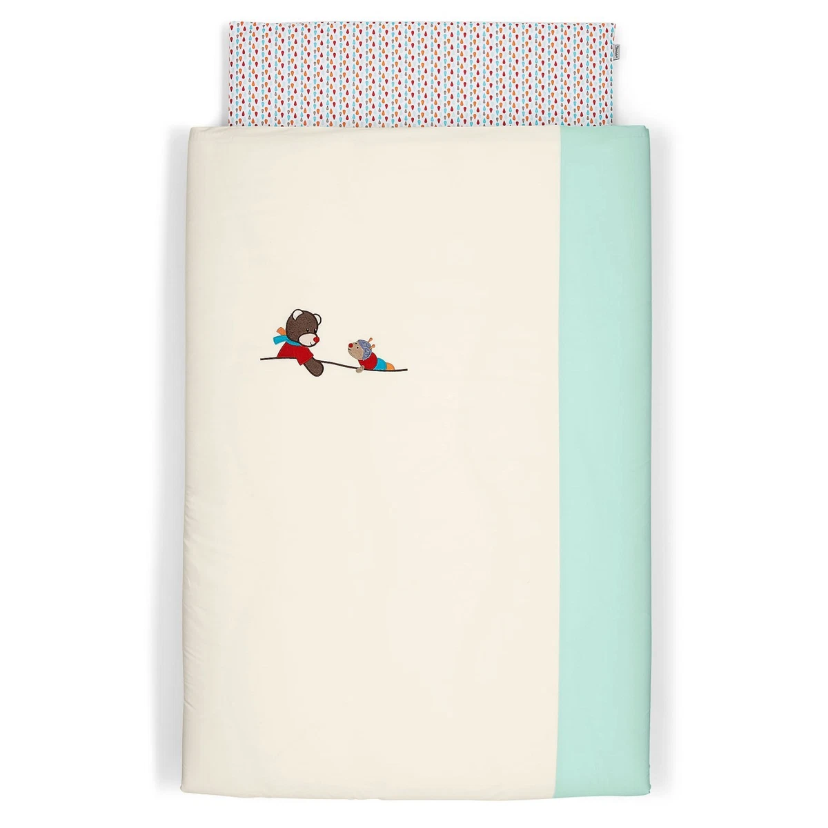 Sterntaler Babybettwäsche 'Püppchen Emma' – Personalisiert Mit Namen, 80x80 Cm, Mit Kissen