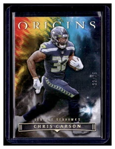2022 Panini Origins Silver #84 Chris Carson SEAHAWKS /75  - Picture 1 of 1