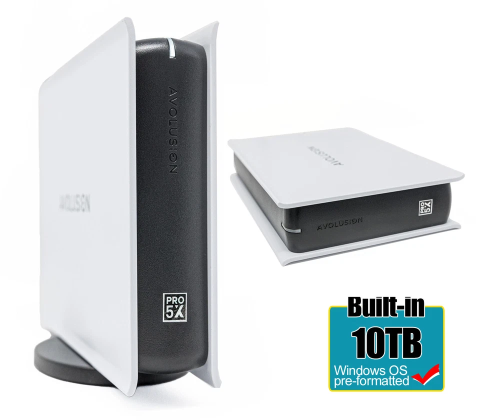 Avolusion PRO-5X Series 10TB USB 3.0 External Hard Drive for WindowsOS PC Laptop - Image 1 of 4