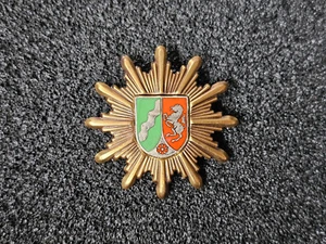 (A4-U) Polizei Nordrhein Westfalen NRW Mützenabzeichen Schirmmütze Abzeichen - Bild 1 von 2