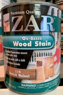 Cuarto de galón interior Zar 119 NOGAL DANÉS Foto 1 de 4