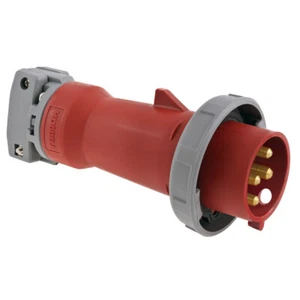 NUEVO Hubbell HBL430P7W HBL Pin & Sleeve Plug 30A 480Vac - Imagen 1 de 6