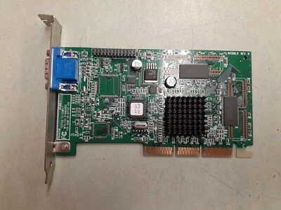 VISIONTEK NV996.0 REV B AGP Retro Vintage Gaming VGA VIDEO GRAPHICS CARD - Image 1 of 4