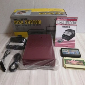 Nintendo Family Computer Disk System Console Red With Box Brand New Unused - Picture 1 of 14