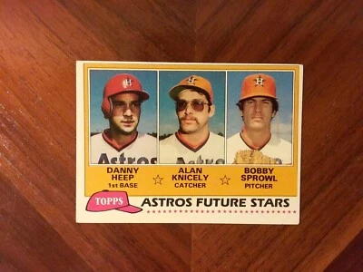 1981 Topps Houston Astros Future Stars Card 82 - Image 1 of 2