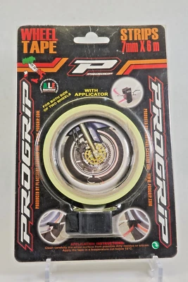 NOS! PRO GRIP BLUE REFLECTIVE MOTORCYCLE WHEEL TAPE W/ TOOL! BLUE PG 5025 + APPL - Image 1 of 4