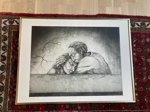 Das Paar von Marta Kremer - Grafik - Edition d‘Artiste 81 X 61 cm groß - Bild 1 von 8